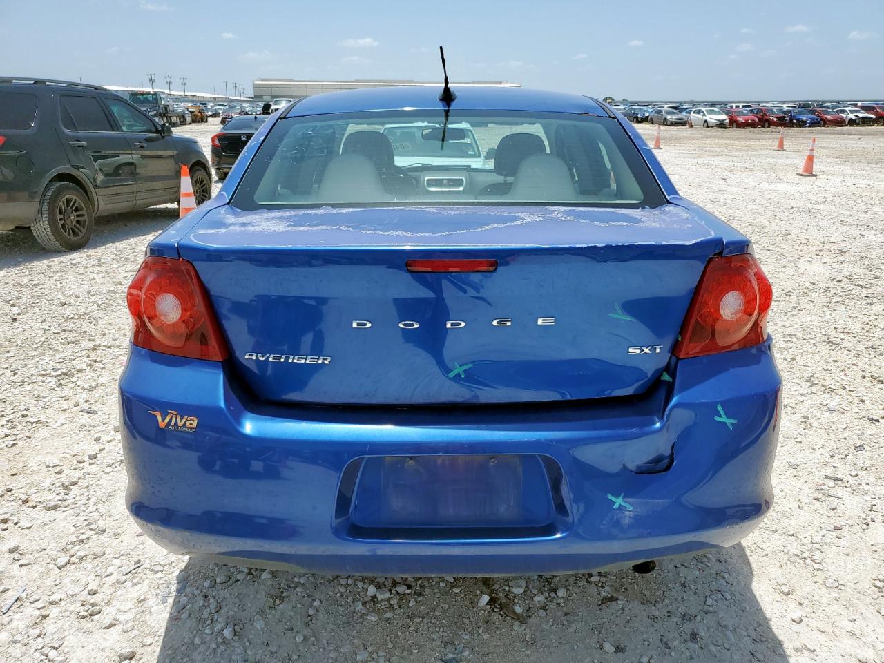 2012 Dodge Avenger Sxt VIN: 1C3CDZCB6CN266413 Lot: 64590455