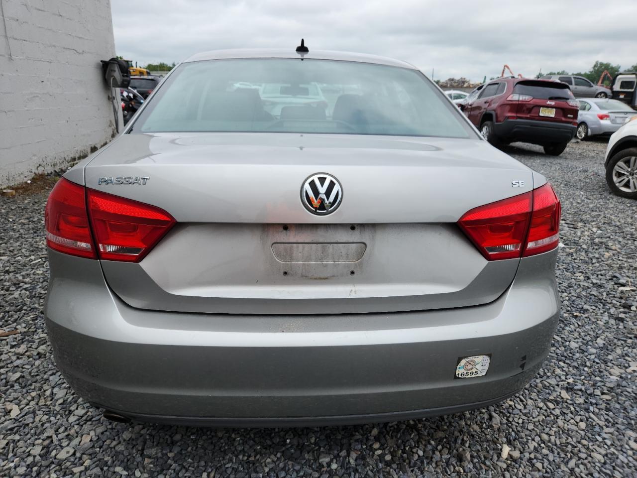 2012 Volkswagen Passat Se VIN: 1VWBP7A30CC029973 Lot: 64583175