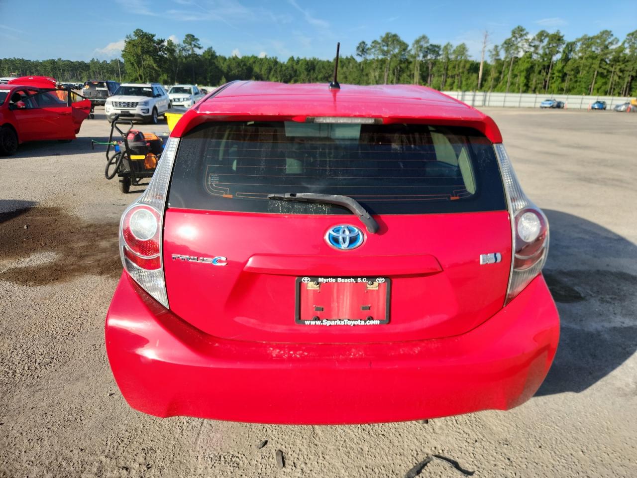 2013 Toyota Prius C VIN: JTDKDTB3XD1554037 Lot: 64771735