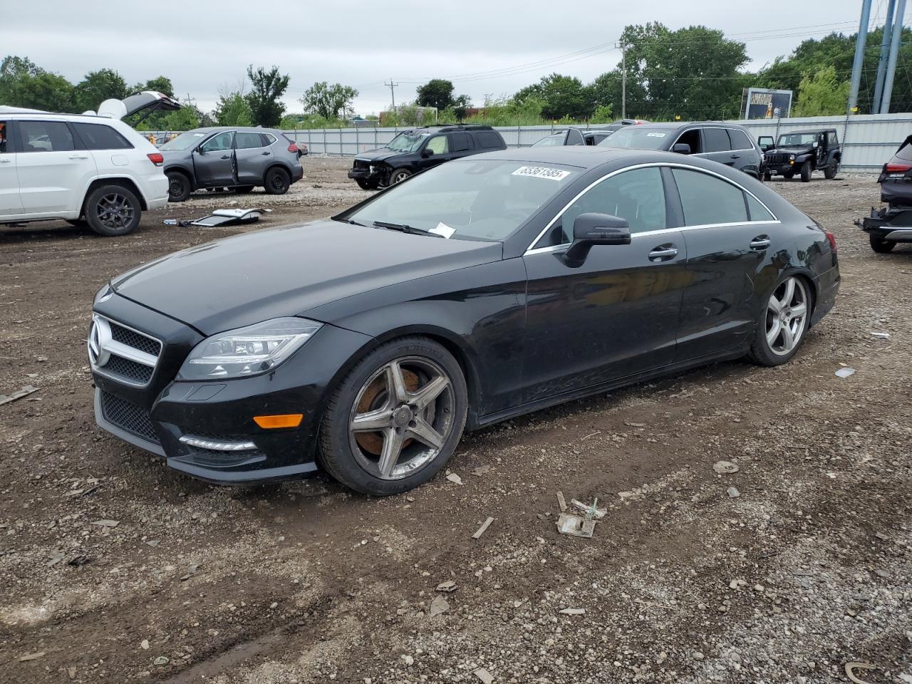 2014 Mercedes-Benz Cls 550 4Matic black null gas WDDLJ9BBXEA118125 photo #1