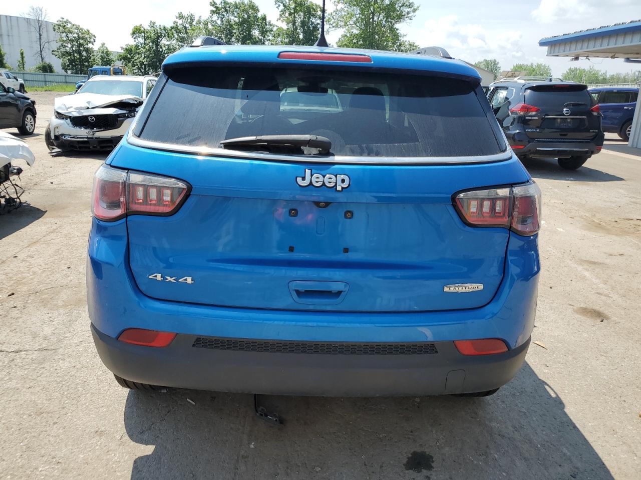 2017 Jeep Compass Latitude VIN: 3C4NJDBB1HT635980 Lot: 64227925