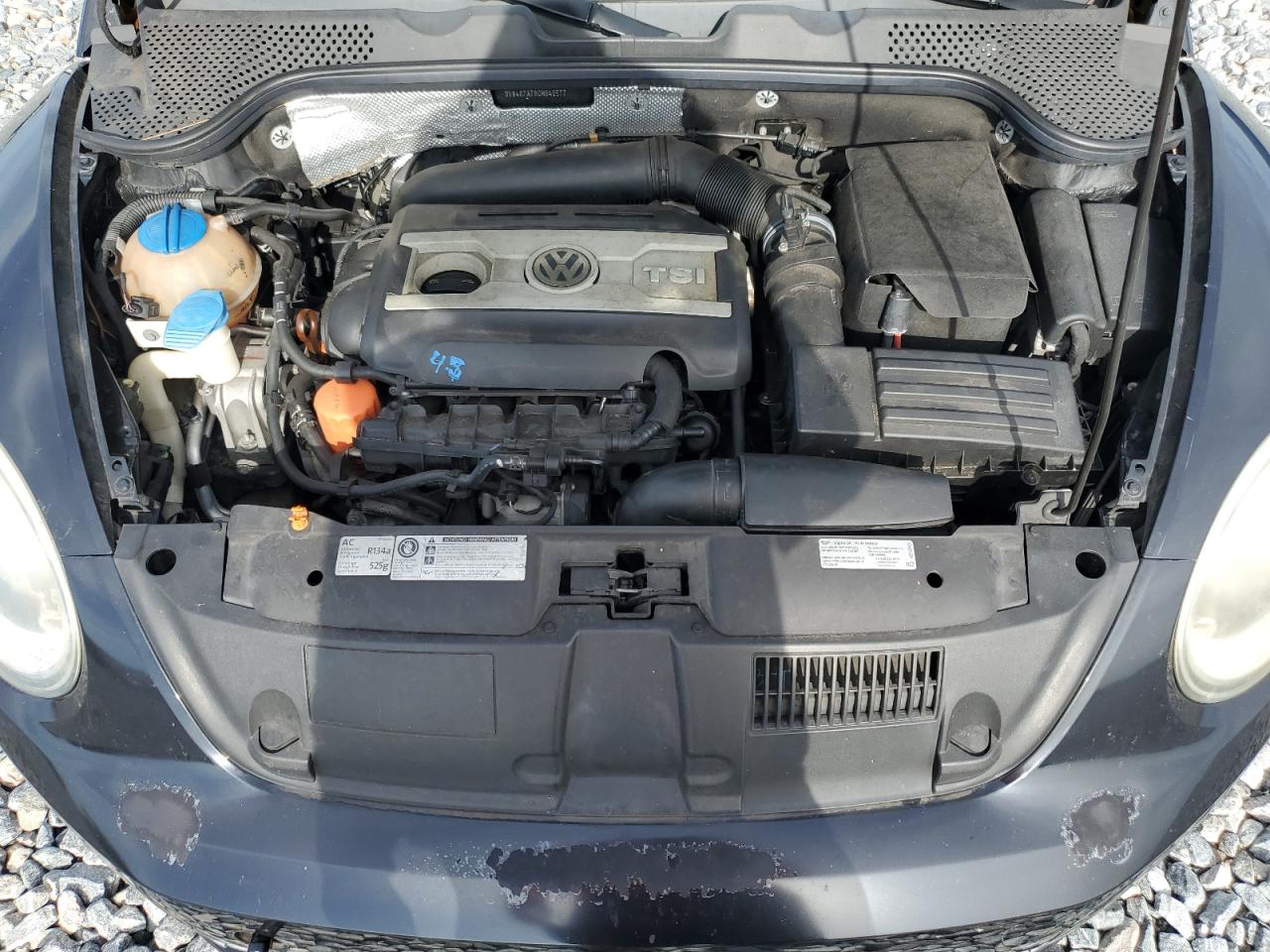 2012 Volkswagen Beetle Turbo VIN: 3VW467AT8CM642577 Lot: 65633335