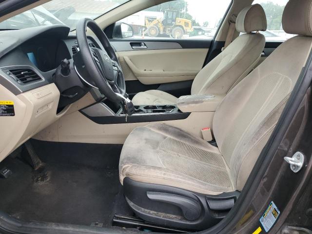  HYUNDAI SONATA 2016 Brown