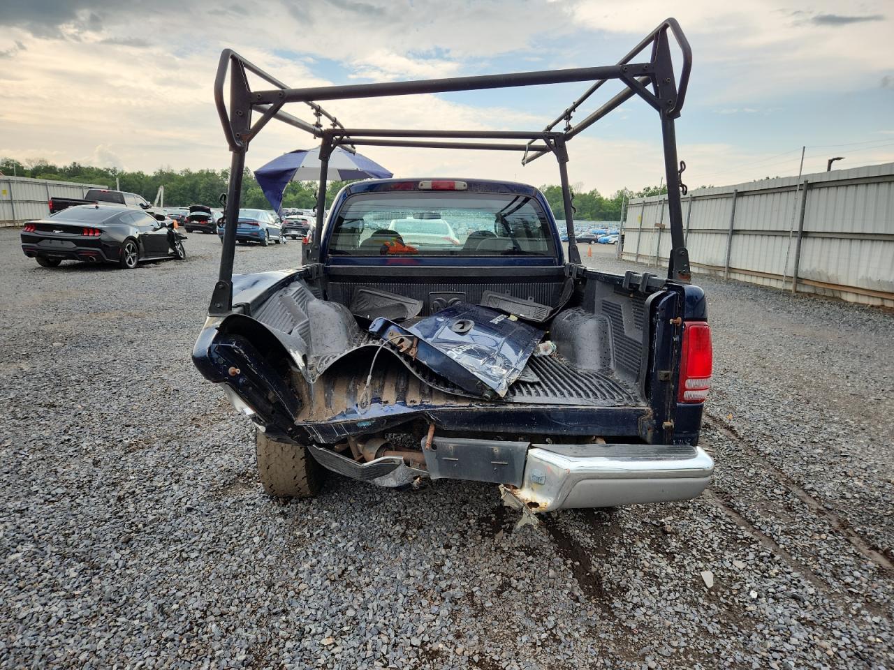 2003 Dodge Dakota Quad Slt VIN: 1D7HG48N63S248600 Lot: 62888585