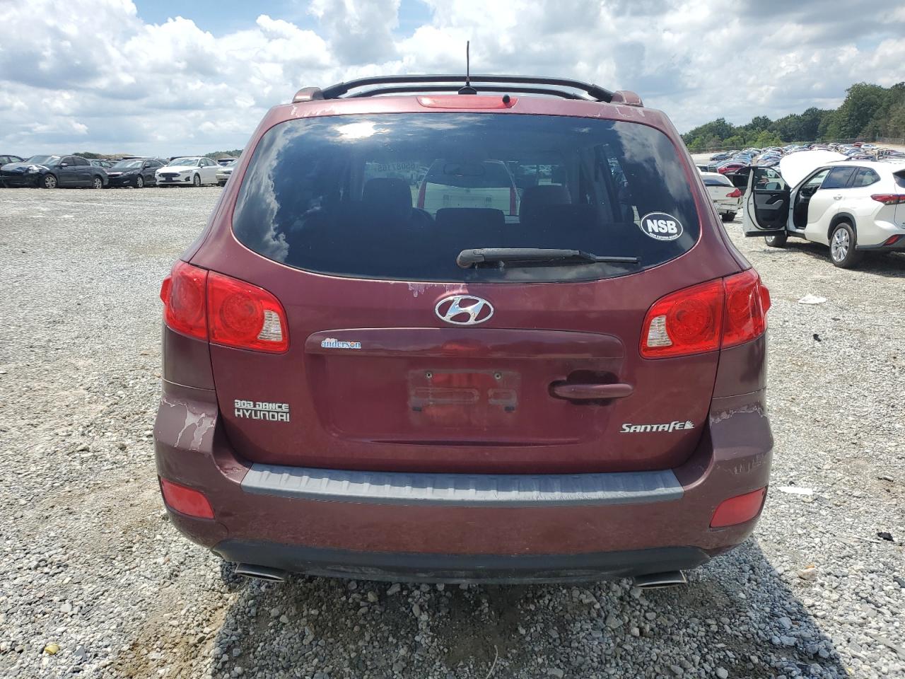 2007 Hyundai Santa Fe Gls VIN: 5NMSG13D67H119786 Lot: 65087165