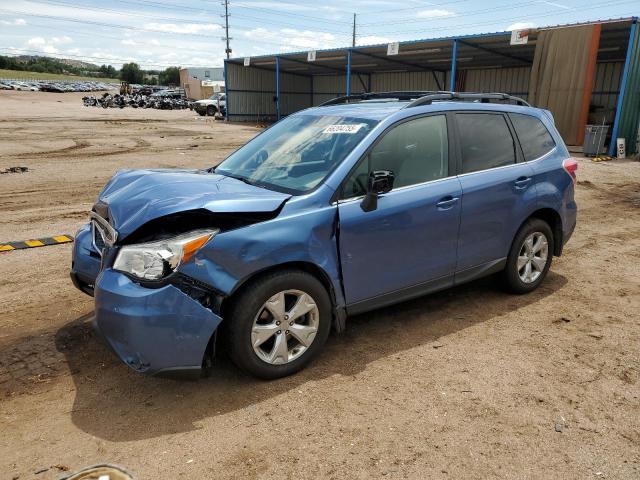  SUBARU FORESTER 2015 Blue