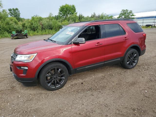  FORD EXPLORER 2018 Czerwony
