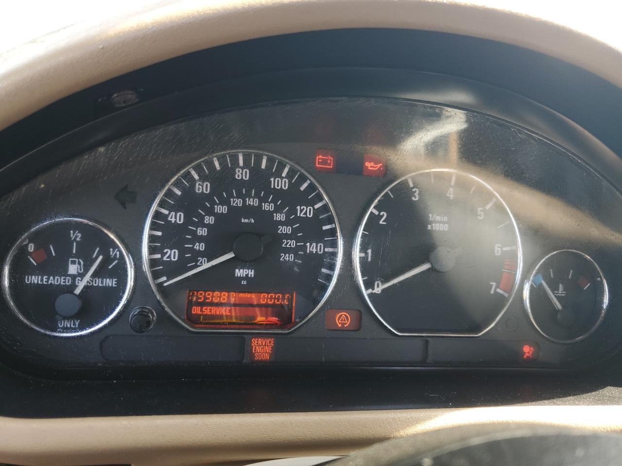 2000 BMW Z3 2.8 VIN: WBACH3346YLF72125 Lot: 64313975