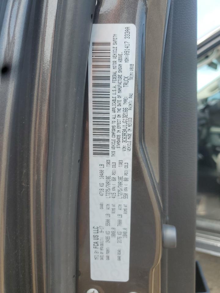 2018 Ram 3500 St VIN: 3C63R3AJ1JG132166 Lot: 65060565