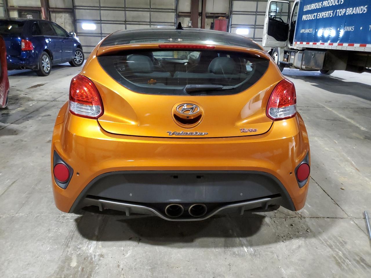 2017 Hyundai Veloster Turbo VIN: KMHTC6AE4HU308886 Lot: 64119245