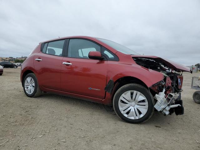  NISSAN LEAF 2015 Maroon