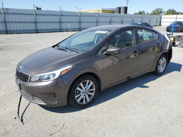  KIA FORTE 2017 Gray