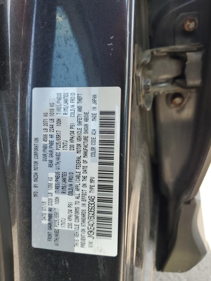 2016 Mazda Cx-5 Touring VIN: JM3KE4CY6G0693046 Lot: 65070525