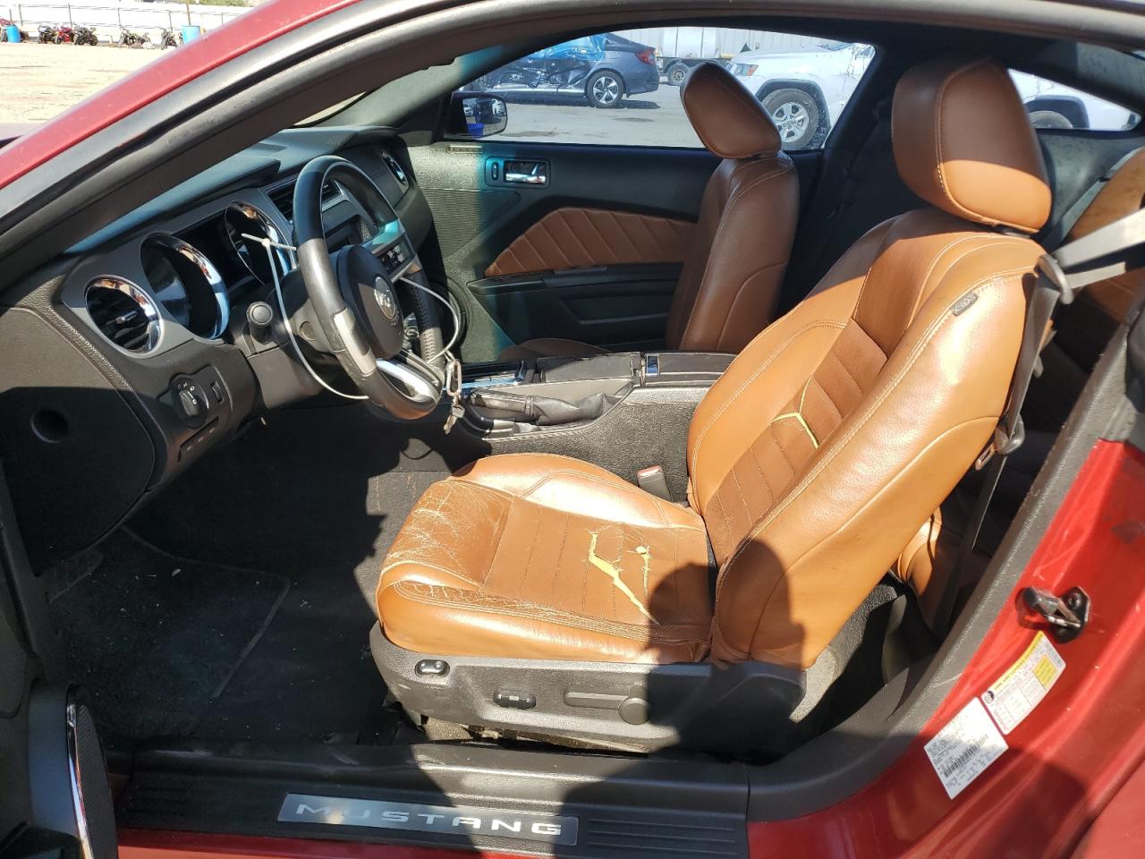 2010 Ford Mustang VIN: 1ZVBP8ANXA5107555 Lot: 63147195