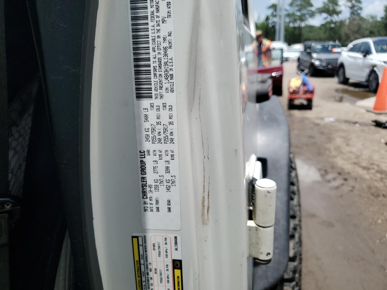 2010 Jeep Wrangler Unlimited Sport VIN: 1J4BA3H19AL130406 Lot: 64189305