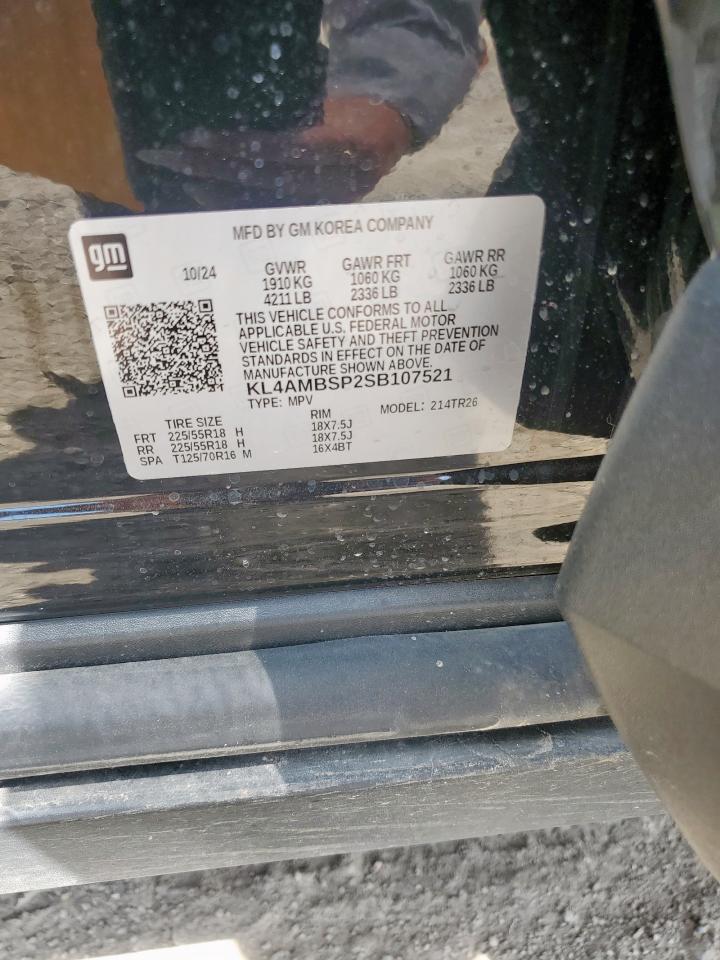 kl4ambsp2sb107521 KL4AMBSP2SB107521 2025 Buick Encore Gx Preferred