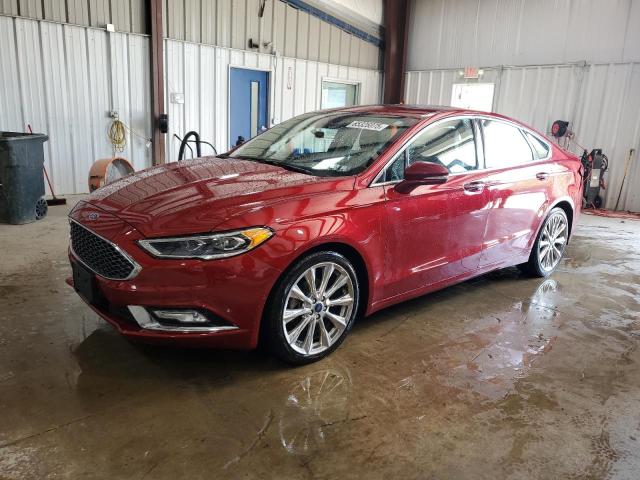  FORD FUSION 2017 Czerwony