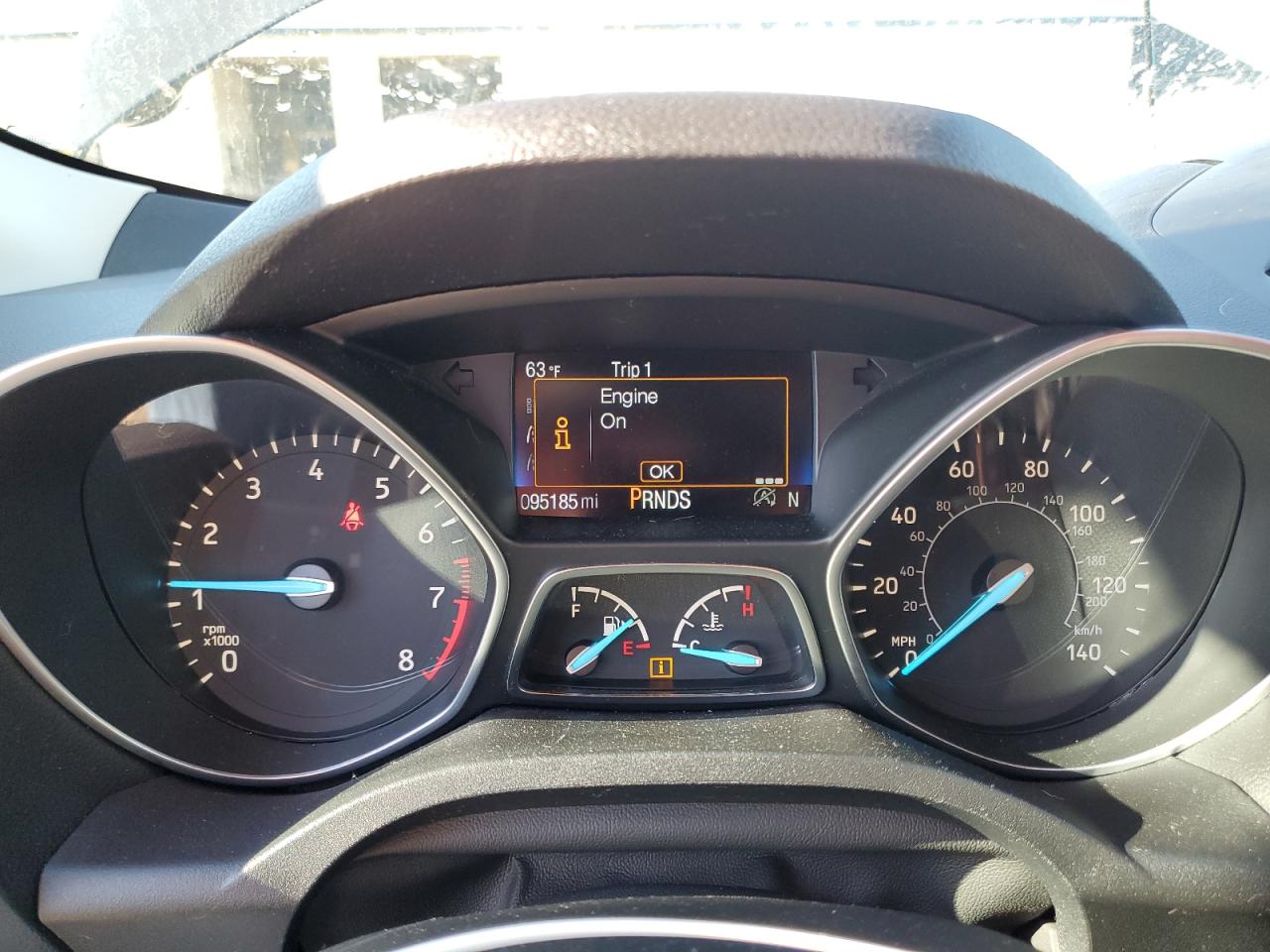 2017 Ford Escape Titanium VIN: 1FMCU9J9XHUF06521 Lot: 65193965