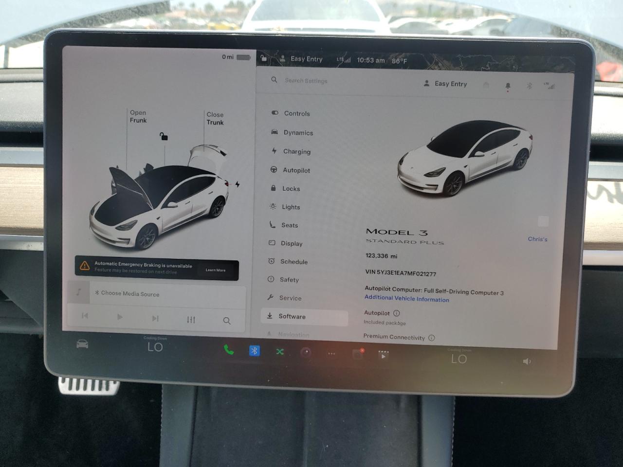 2021 Tesla Model 3 VIN: 5YJ3E1EA7MF021277 Lot: 64693465