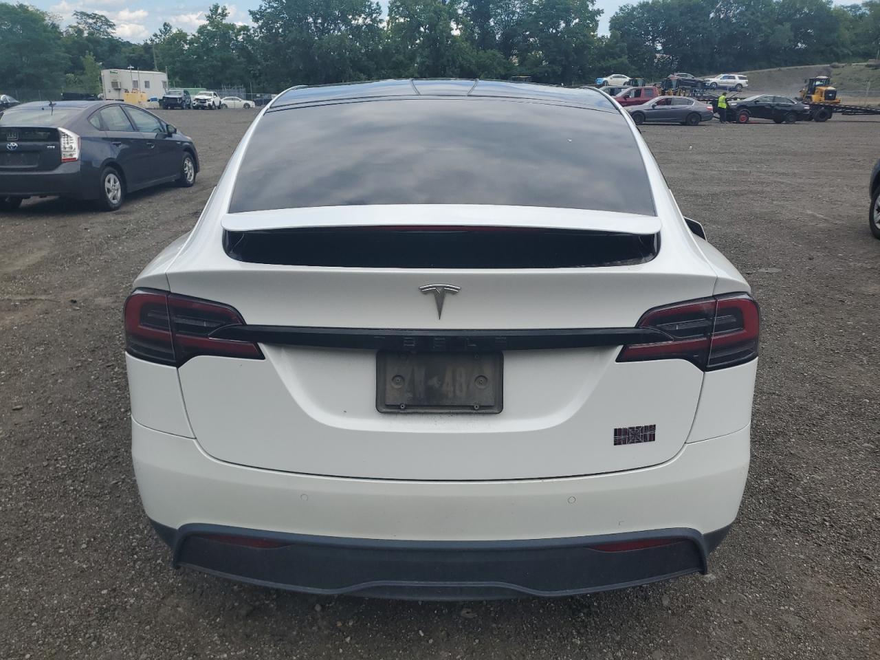 2023 Tesla Model X VIN: 7SAXCBE67PF375025 Lot: 63677895