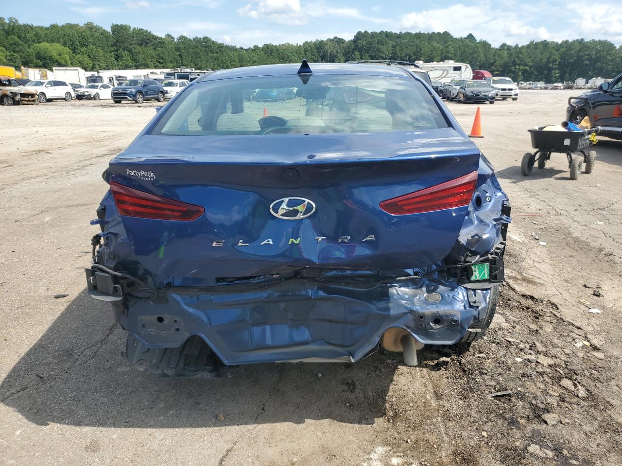 2019 Hyundai Elantra Sel VIN: 5NPD84LF4KH453867 Lot: 64689965
