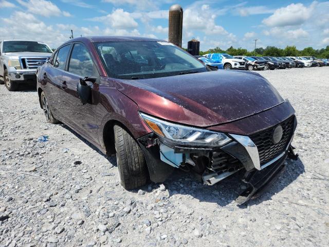  NISSAN SENTRA 2022 Burgundy