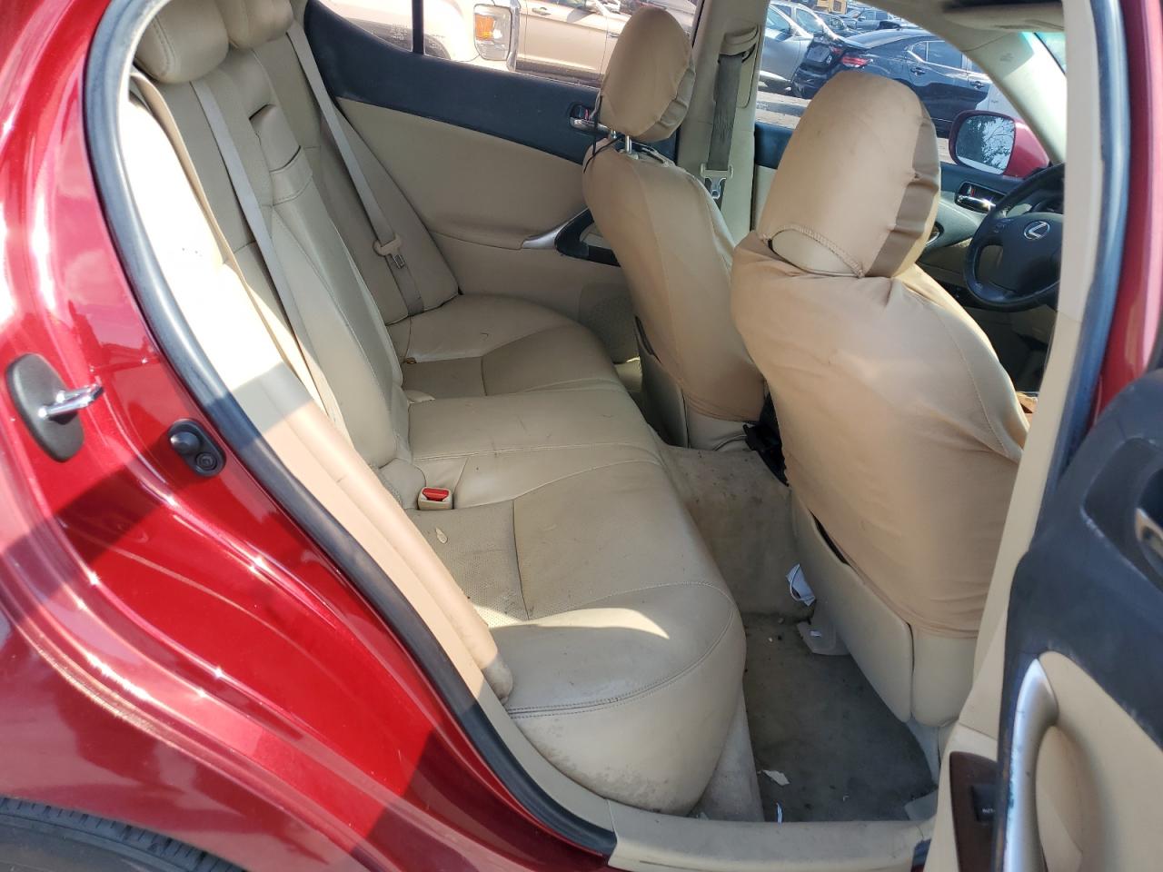 2007 Lexus Is 250 VIN: JTHBK262572029210 Lot: 63536365