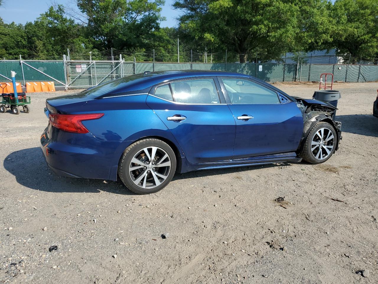 2016 Nissan Maxima 3.5S blue null gas 1N4AA6AP2GC905953 photo #4