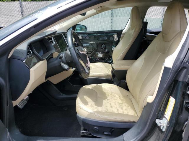 Hatchbacks TESLA MODEL S 2014 Green