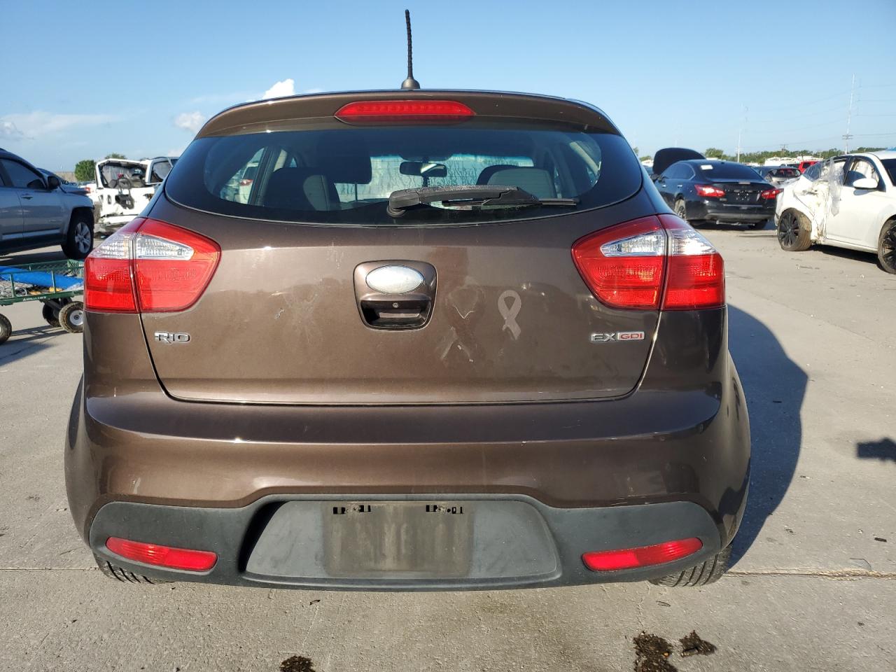 2013 Kia Rio Ex VIN: KNADN5A33D6208348 Lot: 64595625