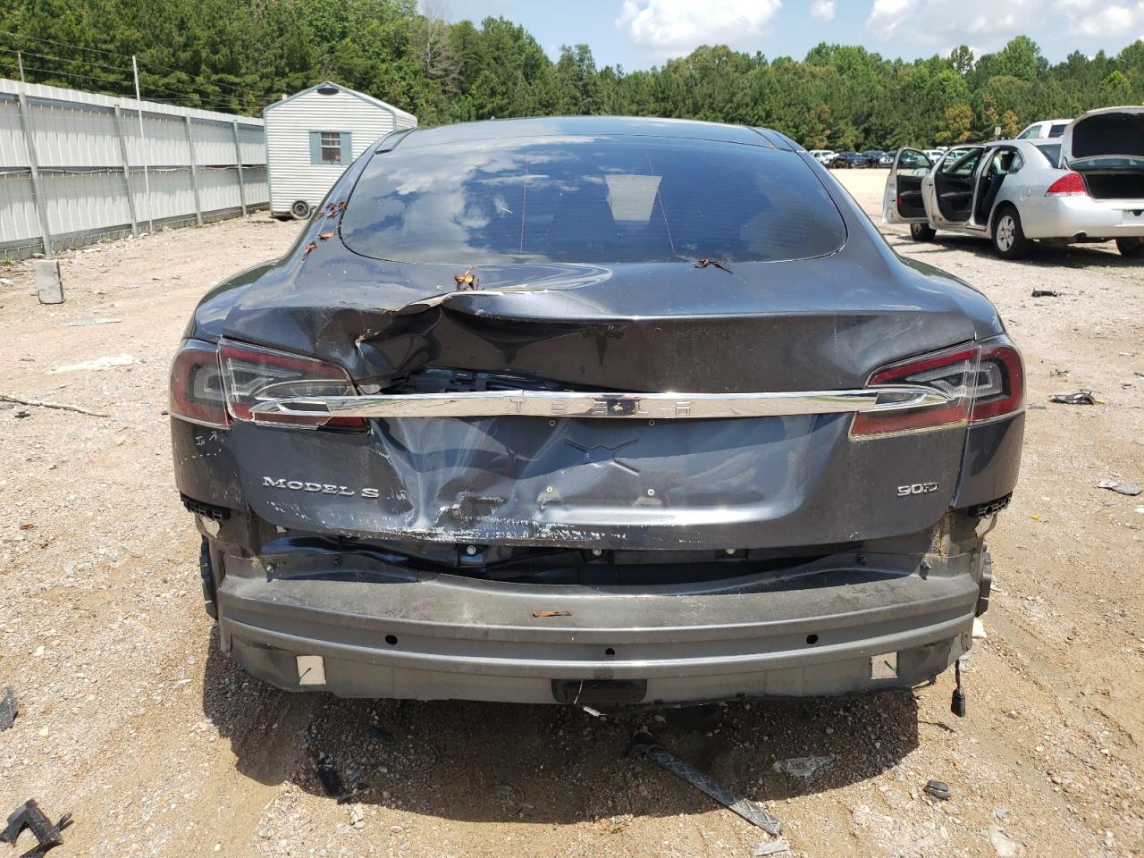 2016 Tesla Model S VIN: 5YJSA1E25GF142796 Lot: 53026785