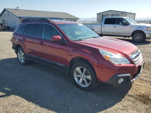  SUBARU OUTBACK 2013 Czerwony