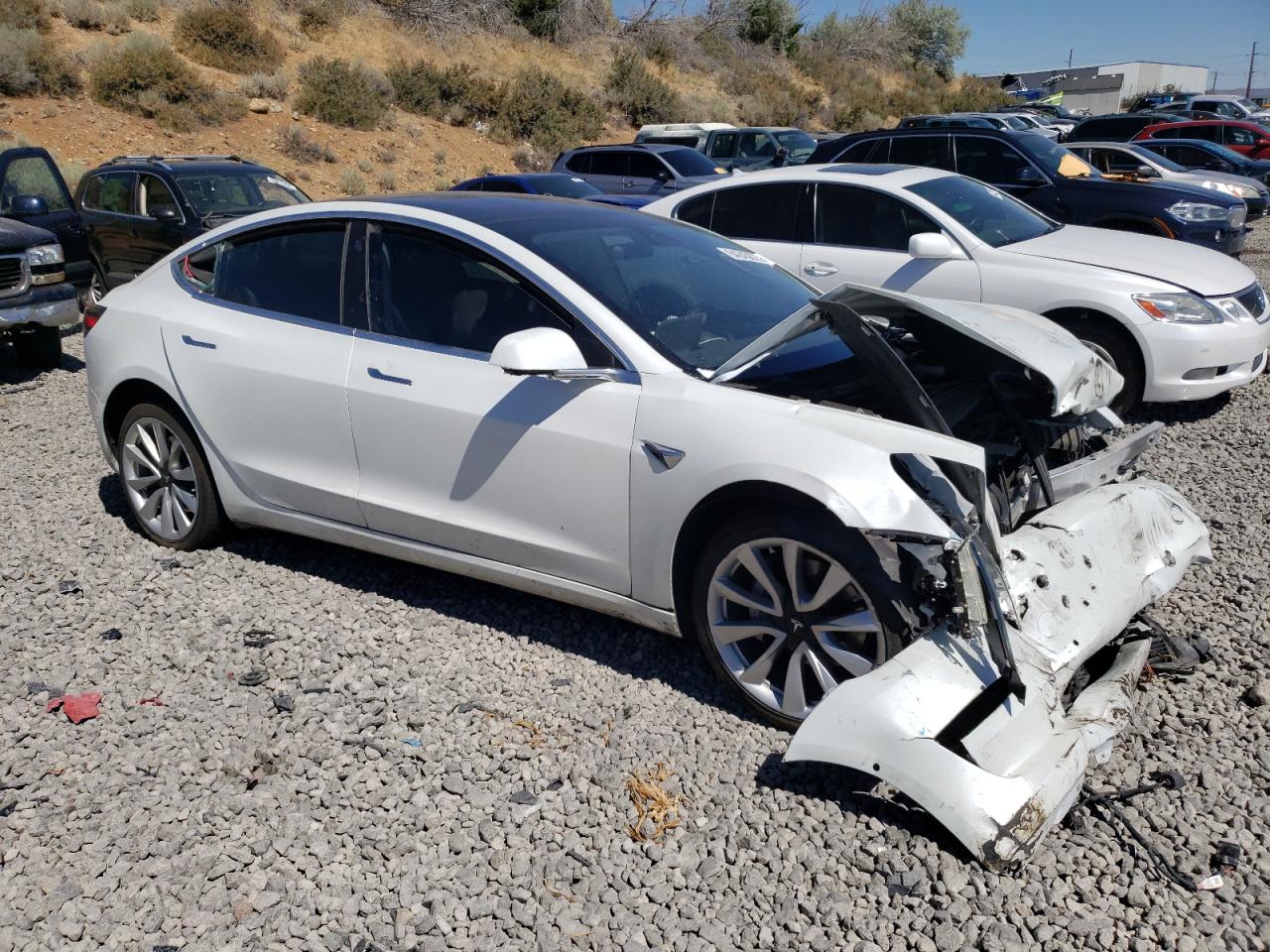 2018 Tesla Model 3 VIN: 5YJ3E1EB0JF185796 Lot: 64245875