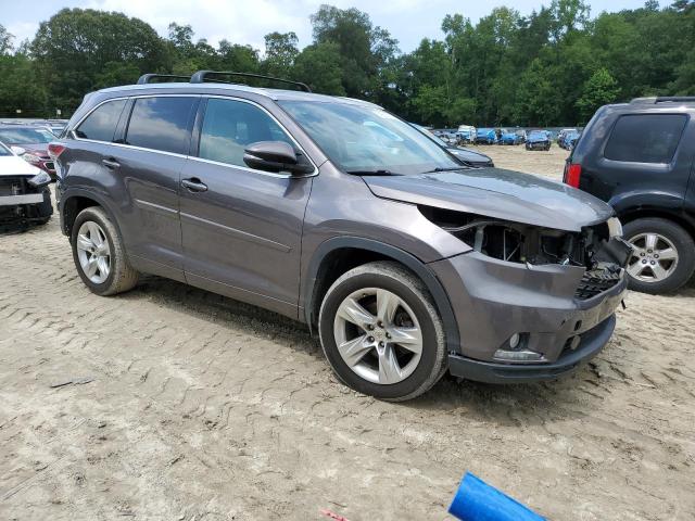  TOYOTA HIGHLANDER 2015 Szary