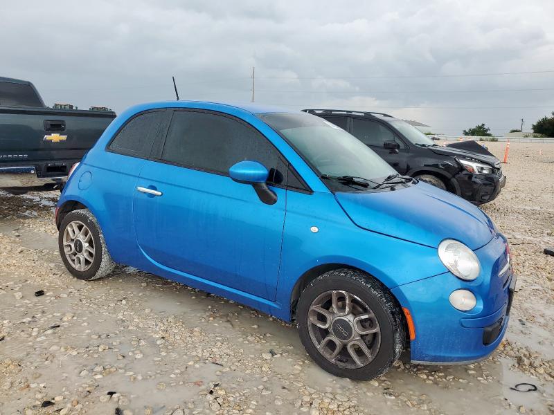  FIAT 500 2015 Синий