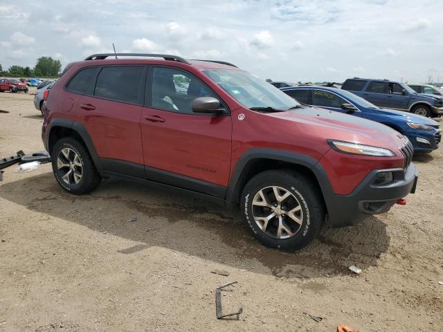  JEEP CHEROKEE 2017 Красный