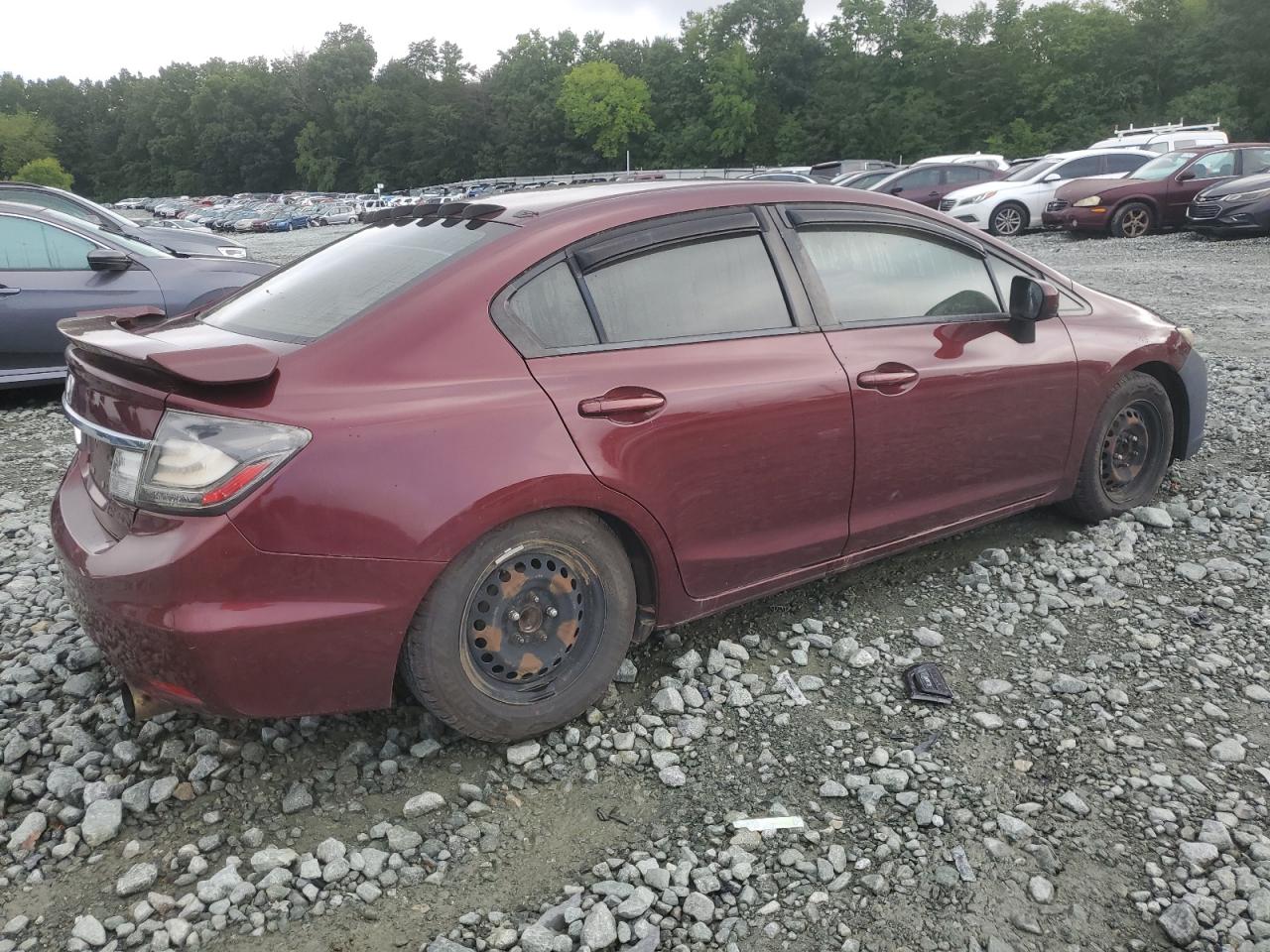 2014 Honda Civic Lx VIN: 2HGFB2E53EH545750 Lot: 64437185