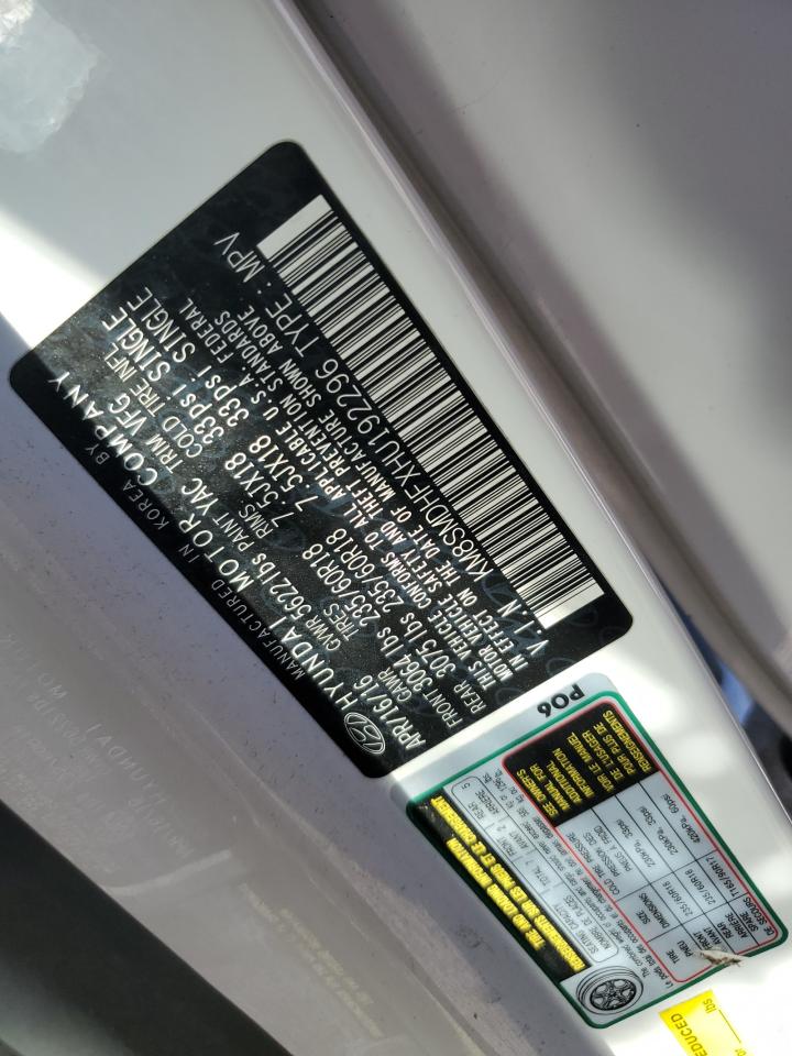 KM8SMDHFXHU192296 2017 Hyundai Santa Fe Se