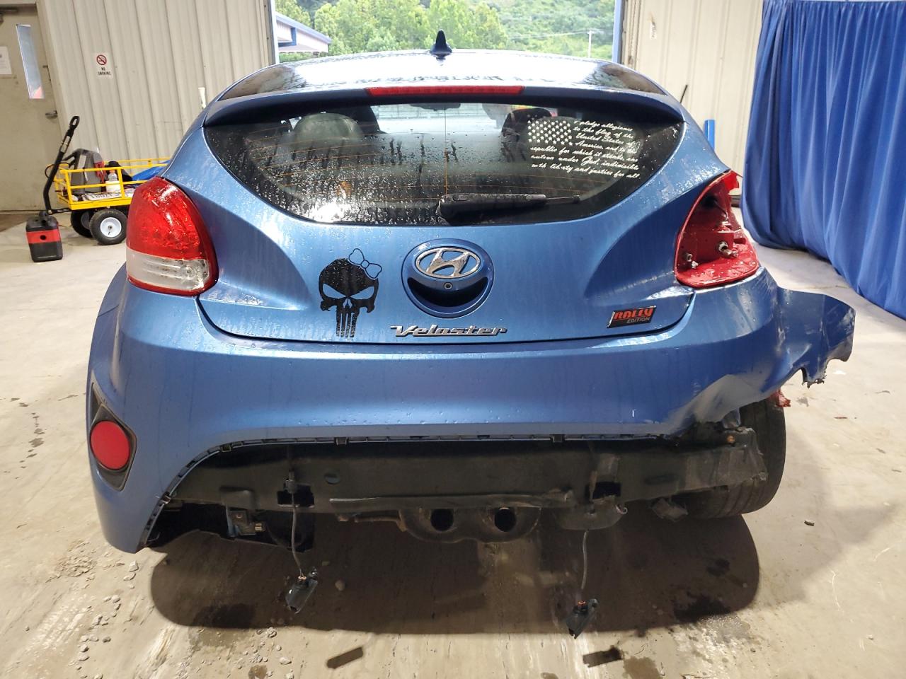 2016 Hyundai Veloster Turbo VIN: KMHTC6AE3GU262143 Lot: 64102865