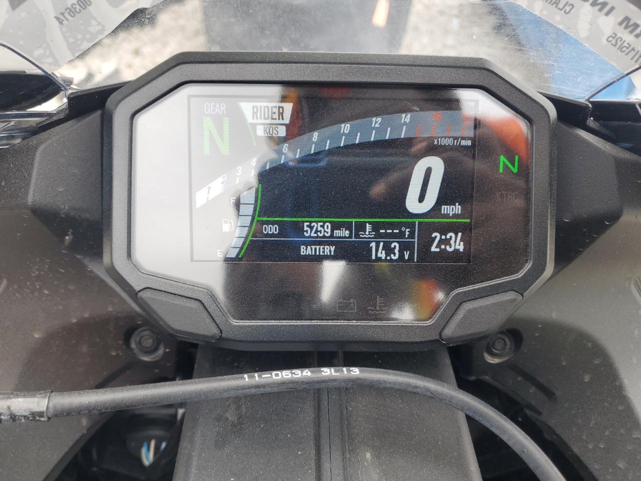 jkbzxjk1xra003614 JKBZXJK1XRA003614 2024 Kawasaki Zx636 K