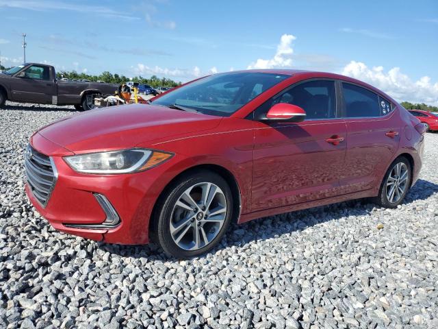  HYUNDAI ELANTRA 2018 Czerwony