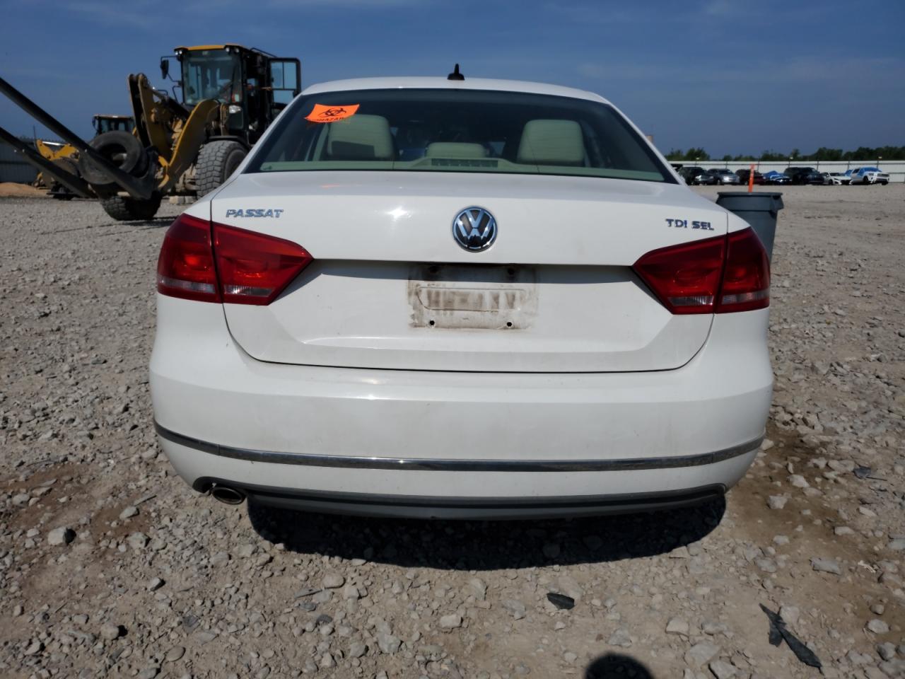 2012 Volkswagen Passat Sel VIN: 1VWCN7A34CC076711 Lot: 64752885