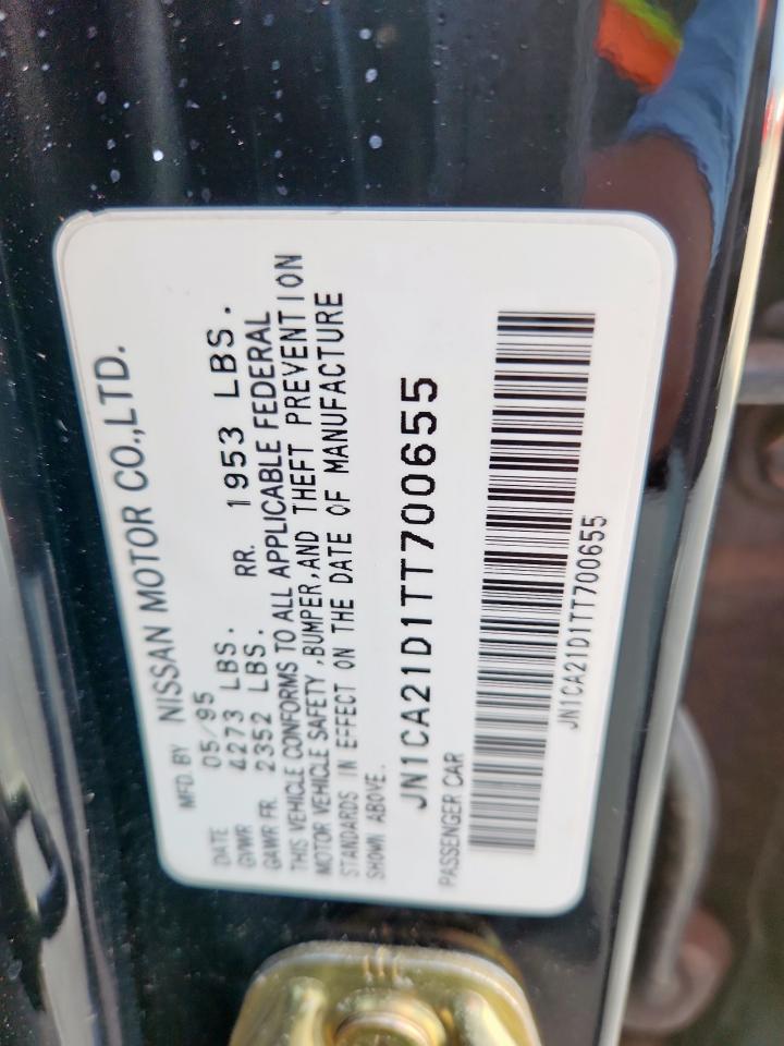 1996 Nissan Maxima Gle VIN: JN1CA21D1TT700655 Lot: 59580025