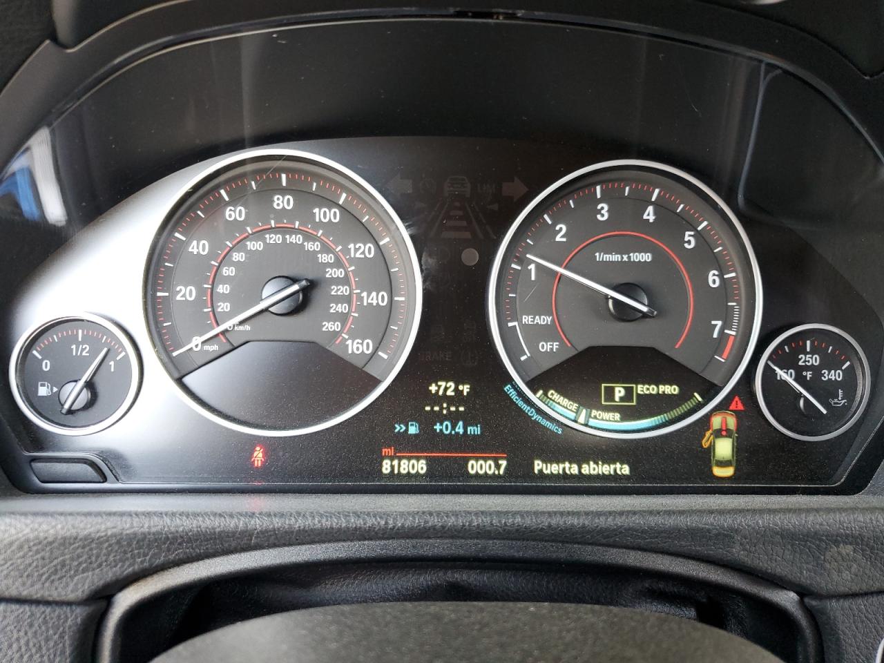 2014 BMW 328 I Sulev VIN: WBA3C1C53EK110518 Lot: 64795695