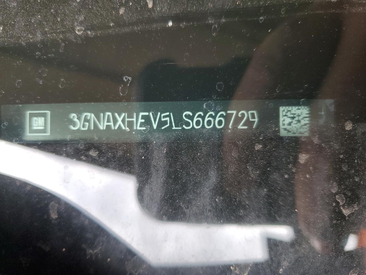 2020 Chevrolet Equinox Ls VIN: 3GNAXHEV5LS666729 Lot: 64306975