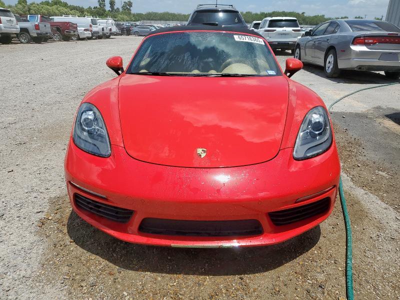  PORSCHE BOXSTER 2017 Czerwony