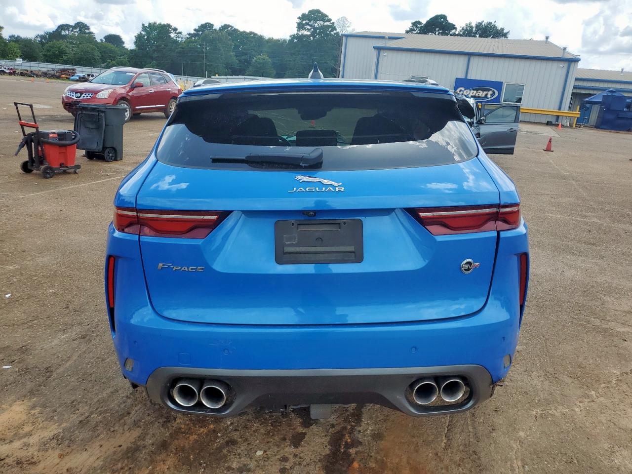 2021 Jaguar F-Pace Svr VIN: SADCZ2EE3MA680841 Lot: 63421105