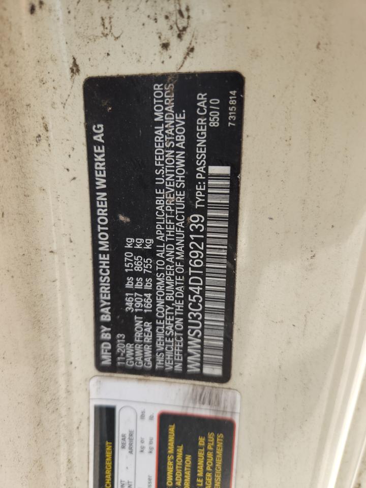 WMWSU3C54DT692139 2013 Mini Cooper