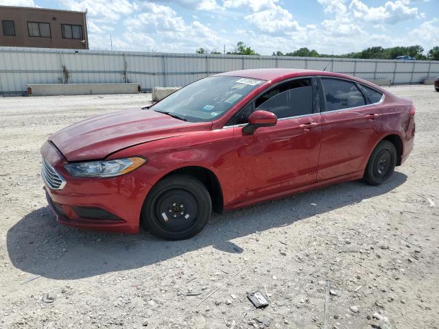  FORD FUSION 2018 Czerwony