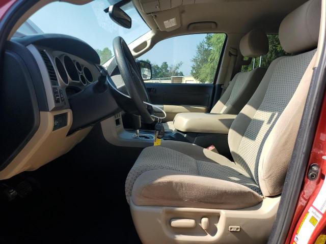  TOYOTA TUNDRA 2012 Czerwony